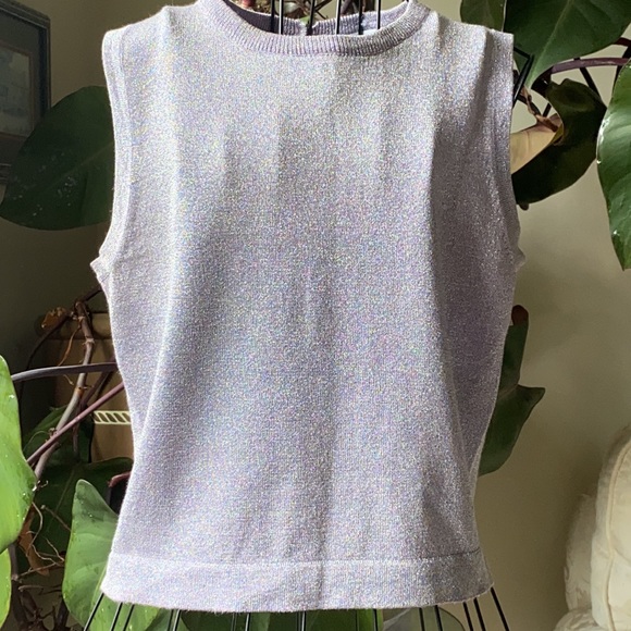 lavender glitter top size small - Picture 7 of 8
